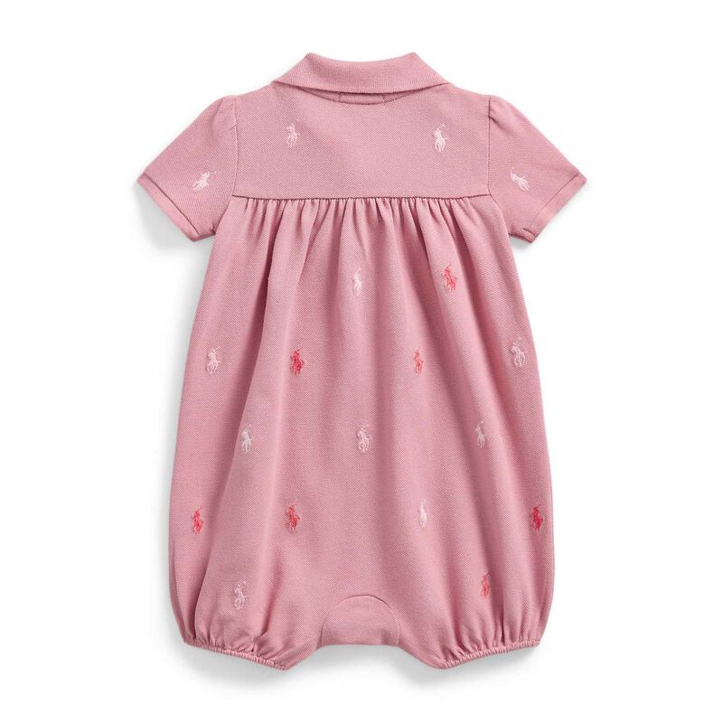 Ralph Lauren Polo Pony Mesh Polo Bubble Shortall 3M-24M image number 1